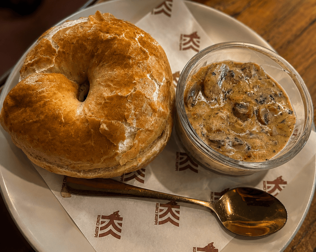 Bagel Creamy Truffle Dipping
