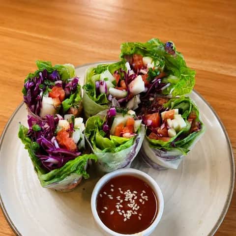 Vietnamese Summer Roll With Chicken Charsiu