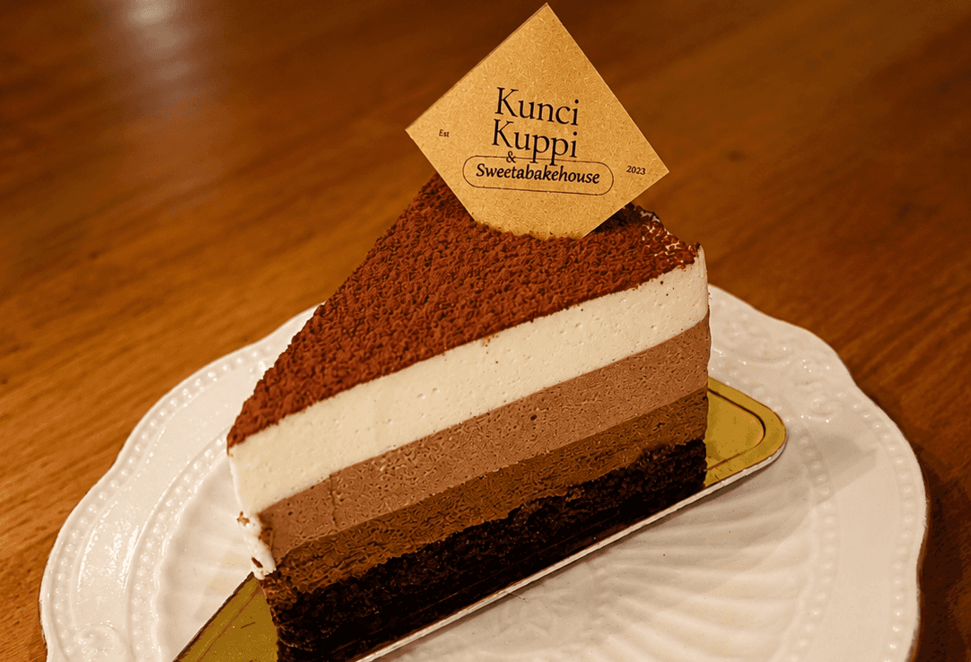 Triple Chocolate Mousse Cake