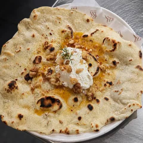 Tortilla Hot Honey Cheese Walnut