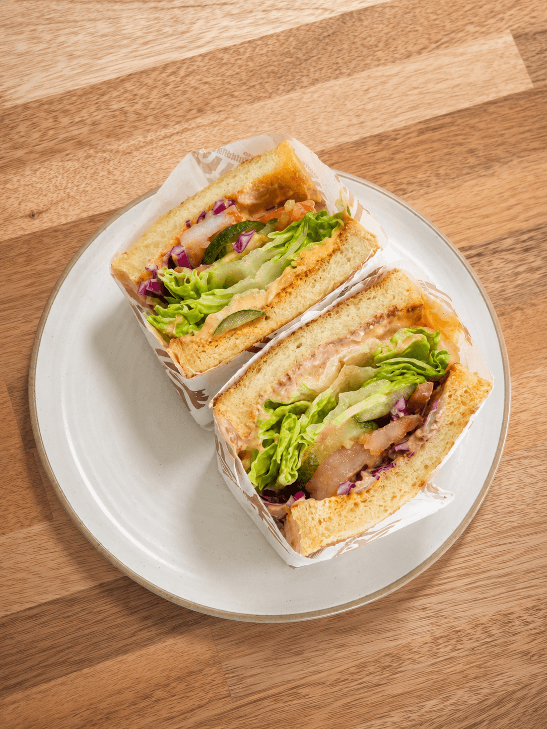 Wanpaku Sando Shrimp Egg Mayo