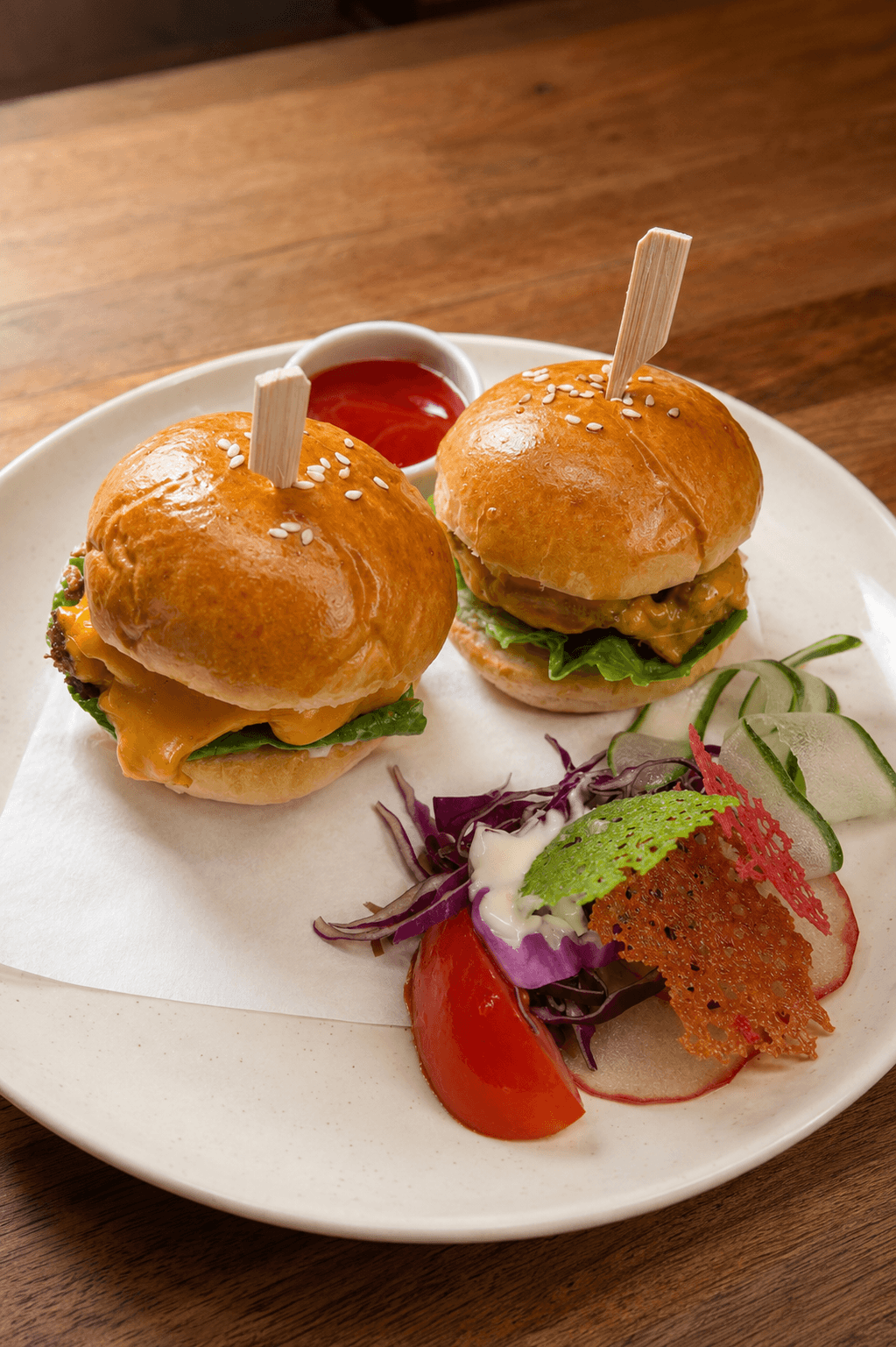 Milk slider Crispy Chicken