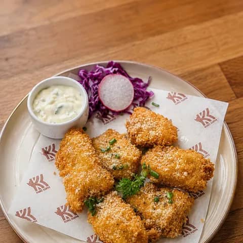 Fish Nugget With Tartar Dip