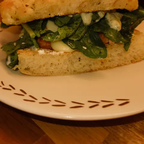 Focaccia Rucola & Pollo
